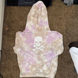 SOULCYCLE Tie-Dye Skull Hoodie